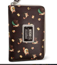 (081) Hershey’s x Antrollz Cartoon Print Zipper Wallet –  (One Purse 130.Rs)