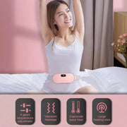 (079) Period Cramp Relief Massager & Heating Pad – (One 310.Rs)