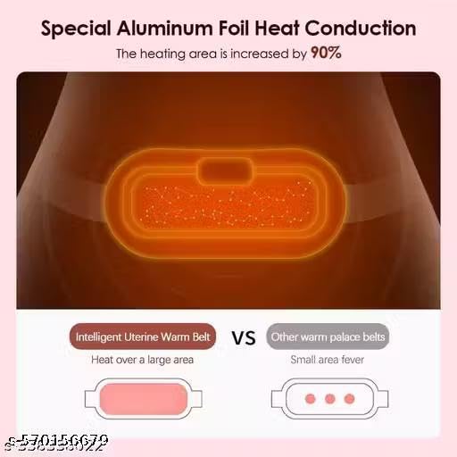 (079) Period Cramp Relief Massager & Heating Pad – (One 310.Rs)