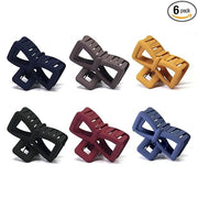 (073) (MOQ - 4 Pcs) Bow Style Hair Clutcher Clip Pack (One Piece 6.Rs) PACK OF 12 PIECES - 72