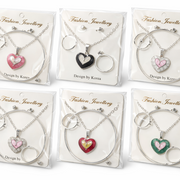 (071) Combo Set – Bracelet, Ring & Earrings (One Set 30.Rs) PACK OF 10 - 300