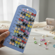 (066) Beautiful Heart Shape Stud Earrings – (One Pair 10.Rs) PACK OF 36 PAIRS – 360