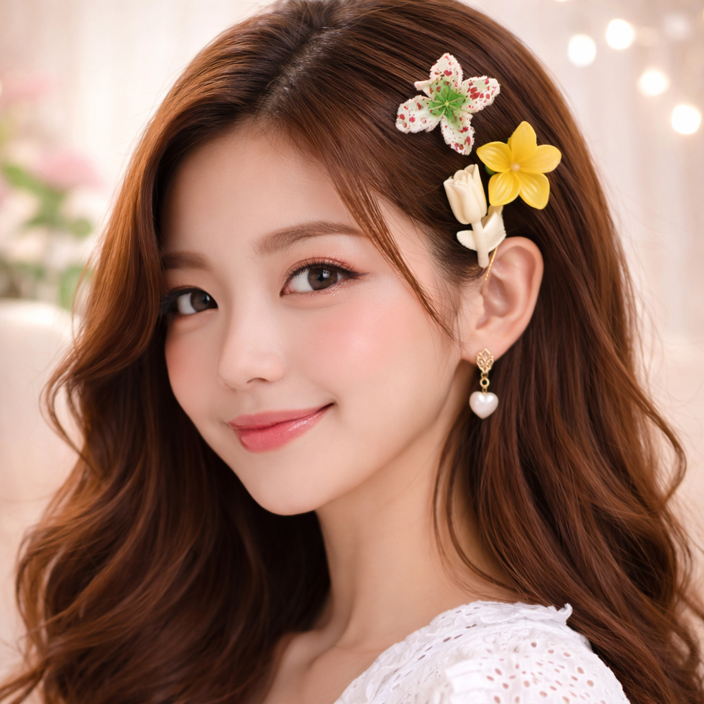(082) Korean Hair Clip Combo – 50+ Clips (14 Different Designs) | ₹250 Pack