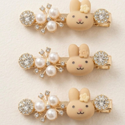 (085) Elegant Pearl Hair Clips for Girls & Women (₹21 Per Piece | Pack of 12 - ₹250)