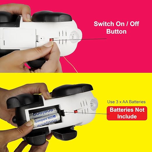 (T55) Crawling Panda – Interactive Musical Panda Toy with Lights and Movement