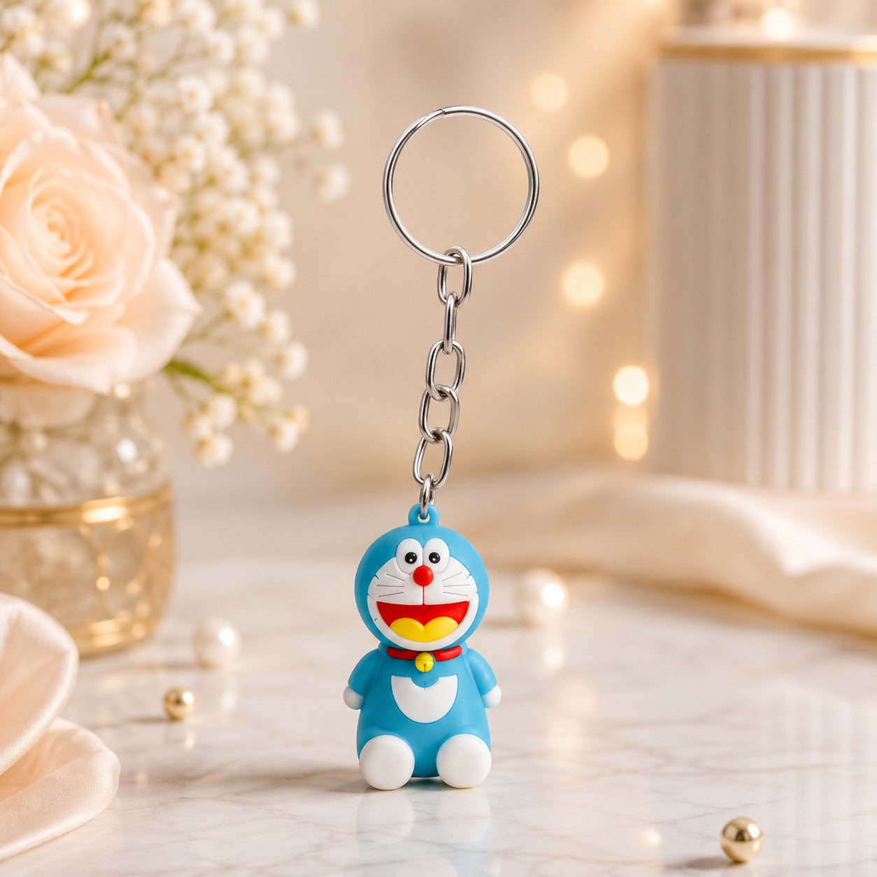 (KC-007) (MOQ: 12 Pcs) Stylish Characters Keychains - Different Characters (Pack of 12 Pcs : 72 Rs)