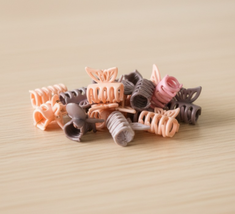 (WA-012) Assorted Mini Hair Claw Clips – Lot of clips (Per Pack ₹100.Rs )