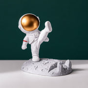 (M-004)  (MOQ: 4 Pcs) 3D Astronaut Mobile Phone Stand – Spaceman Desk Holder