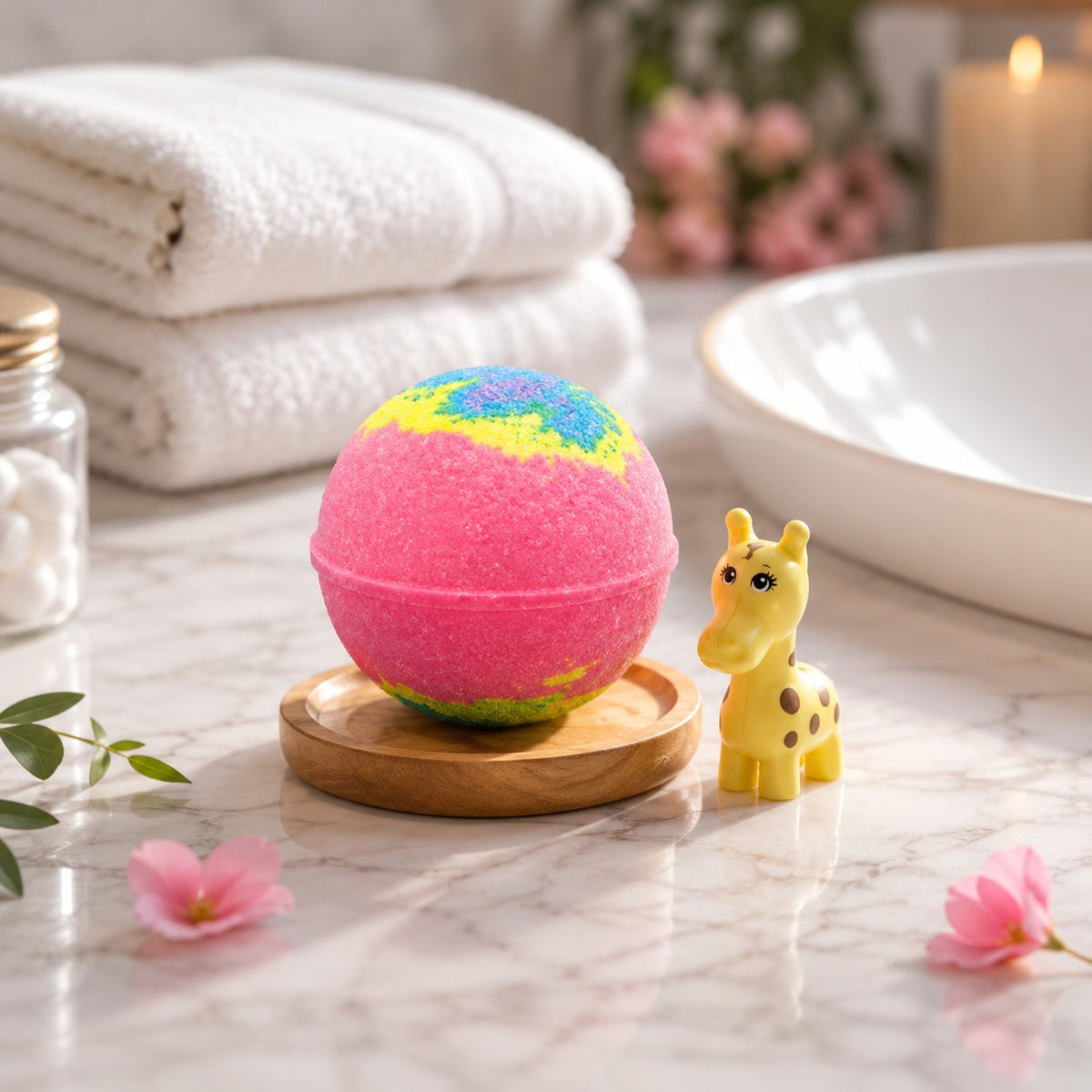 (KA13) Bath Balls with Toys Inside – Fun Fizzy Bath Bombs
