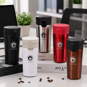 (B-051) Vacuum Insulated Stainless Steel 380ML Coffee Cup – Double Wall Travel Mug