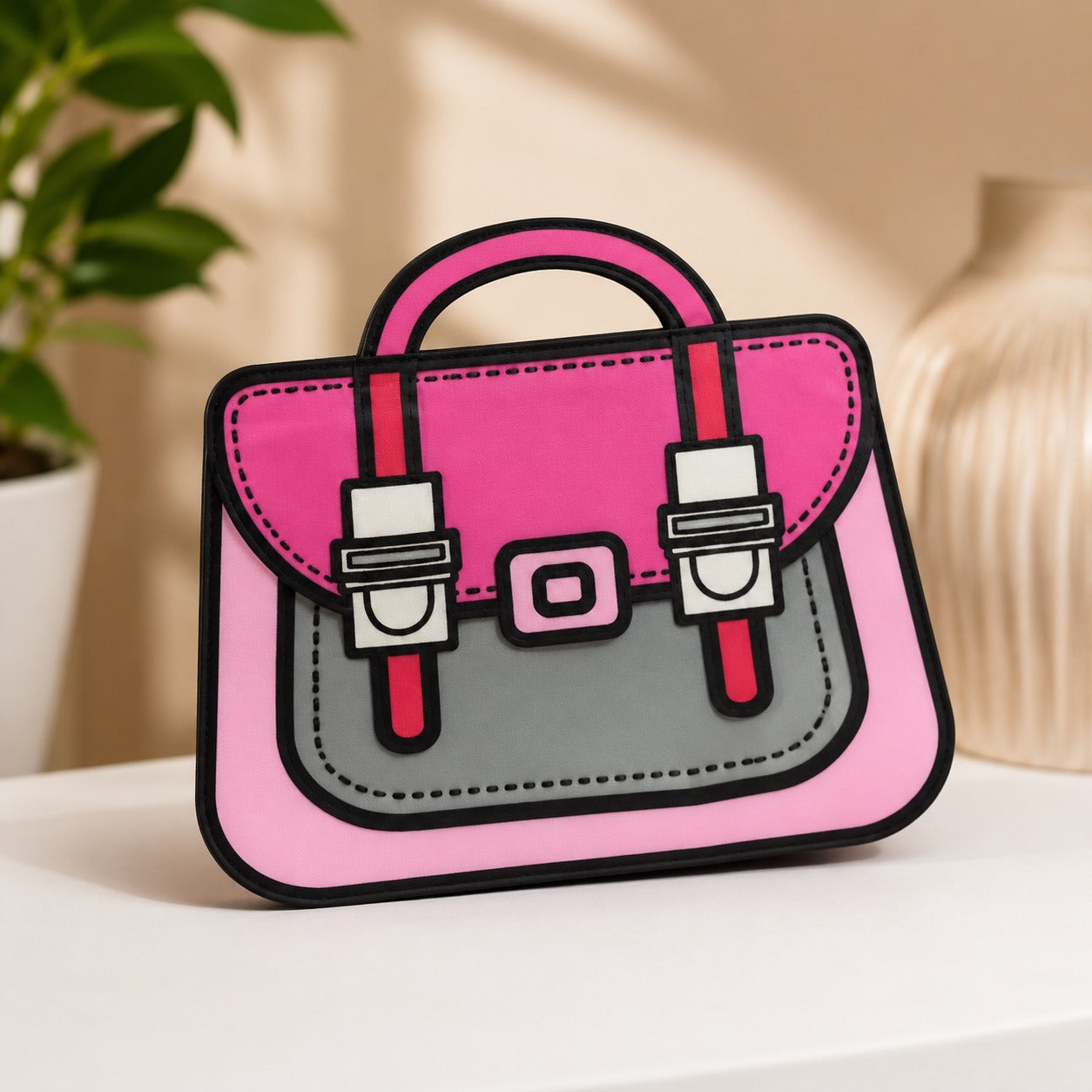 (S-002) (MOQ: 12 Pcs) 3D Bag Stationery Gift Set – Kids Return Gift Kit