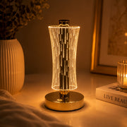 (LI-020) Creatice Table LED Night Lamp – Rechargeable Decorative Bedside Lamp