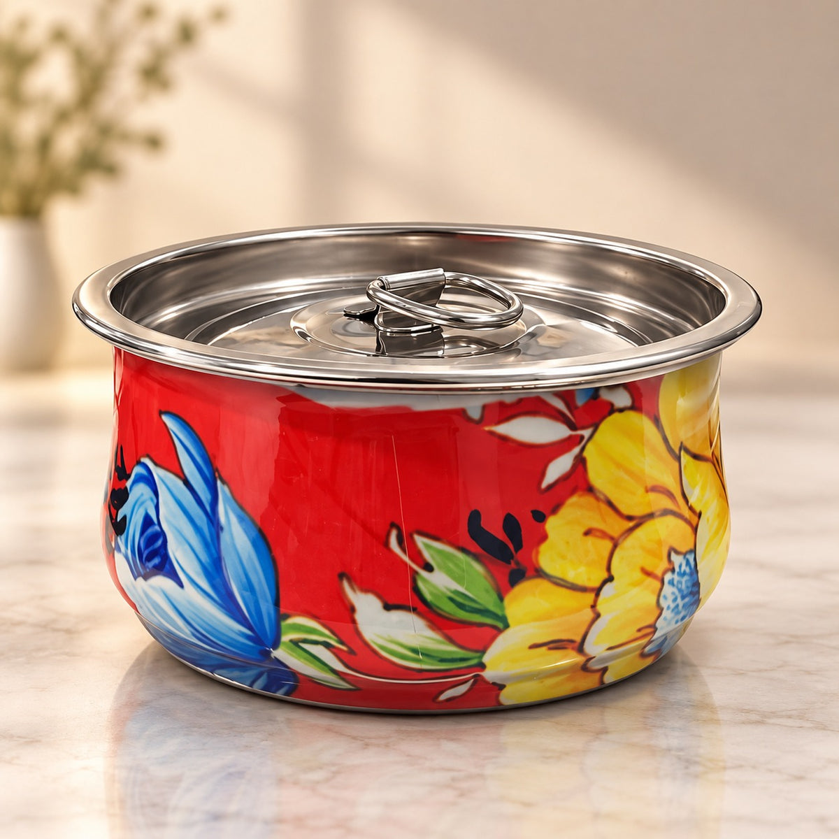 (R48) (MOQ: 4 Pcs) Stainless Steel Color Tango Box – Durable Storage & Utility Tiffen Box