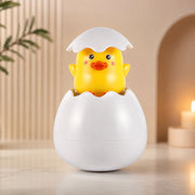 (T-041) (MOQ:  4 Pcs) Cute Egg Shape Water Spray Bath Toy – Fun Water Sprinkler Toy