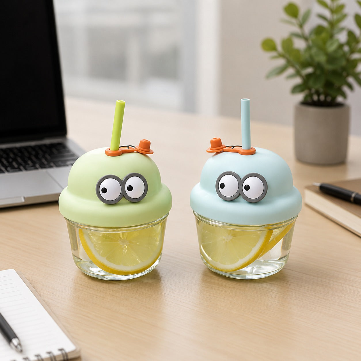 (B-042) (MOQ: 4Pcs) Mini Eye Cup 200ML Glass Tumbler