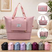 (BA-007) Foldable Expandable Duffle Travel Bag – Waterproof Large-Capacity Carry Bag
