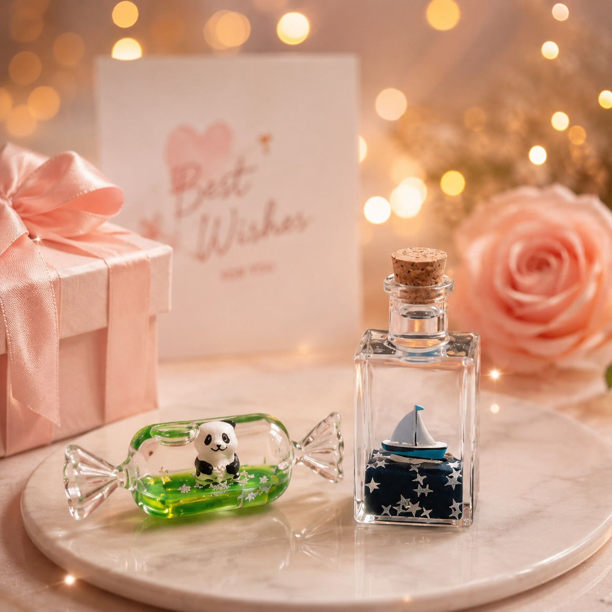 (G-025) Magnetic Mini Unsinkable Floating Toy for Desk Décor