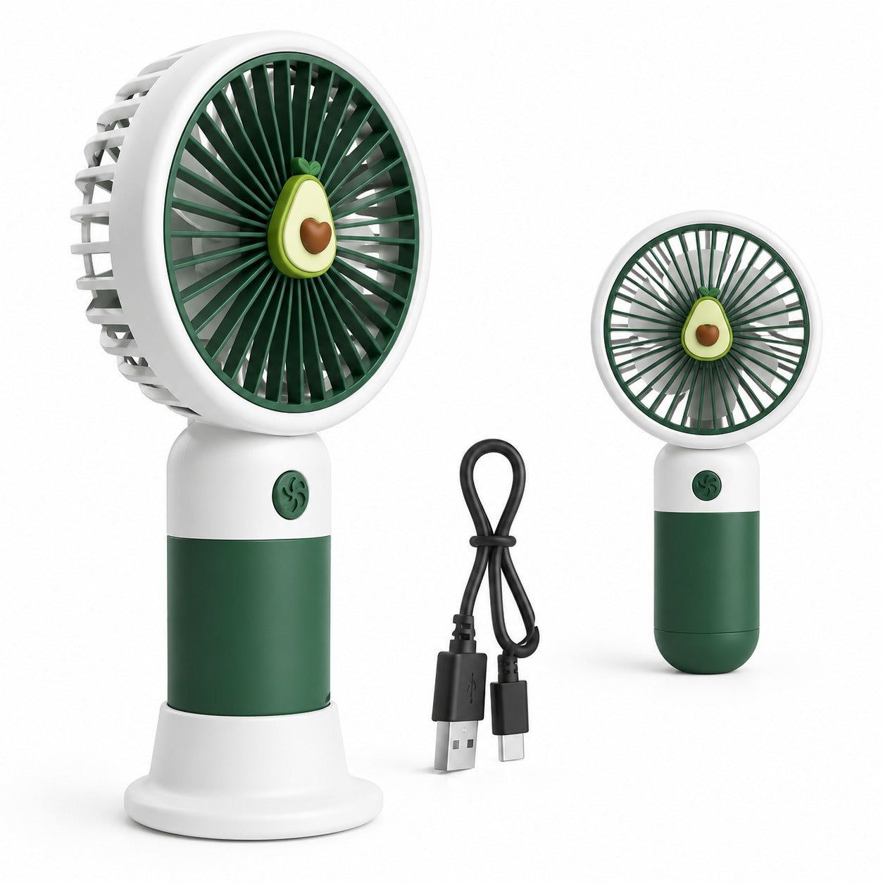 (HL-016)(MOQ: 4 Pcs) Eternal Classics Portable USB Mini Fan – Rechargeable Fan