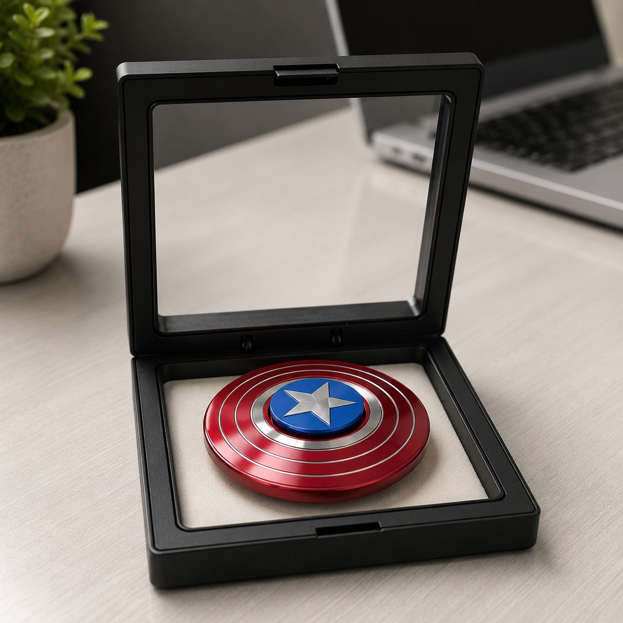 (T-027) Metal Spinner Hand Spinner – Premium Stress Relief Fidget Toy