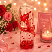(G-011) Valentine’s Day Love Tester (Red Glass) – For Girlfriend & Boyfriend