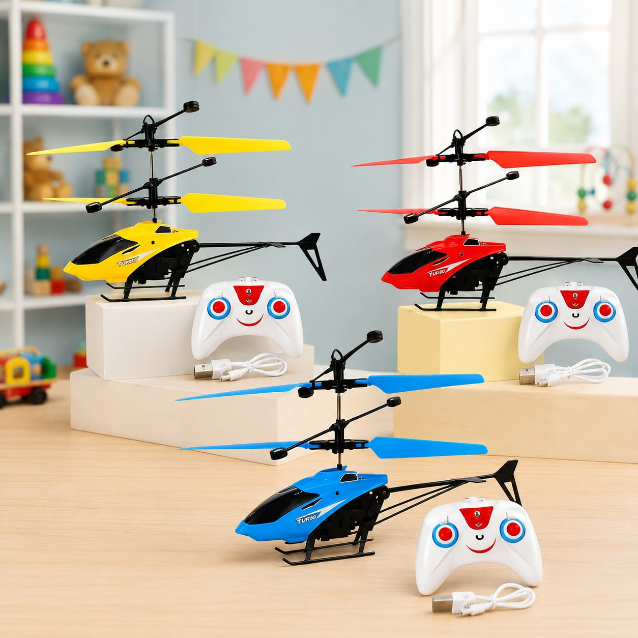 (T-029) Remote Control Flying Helicopter with Hand Gravity Sensor