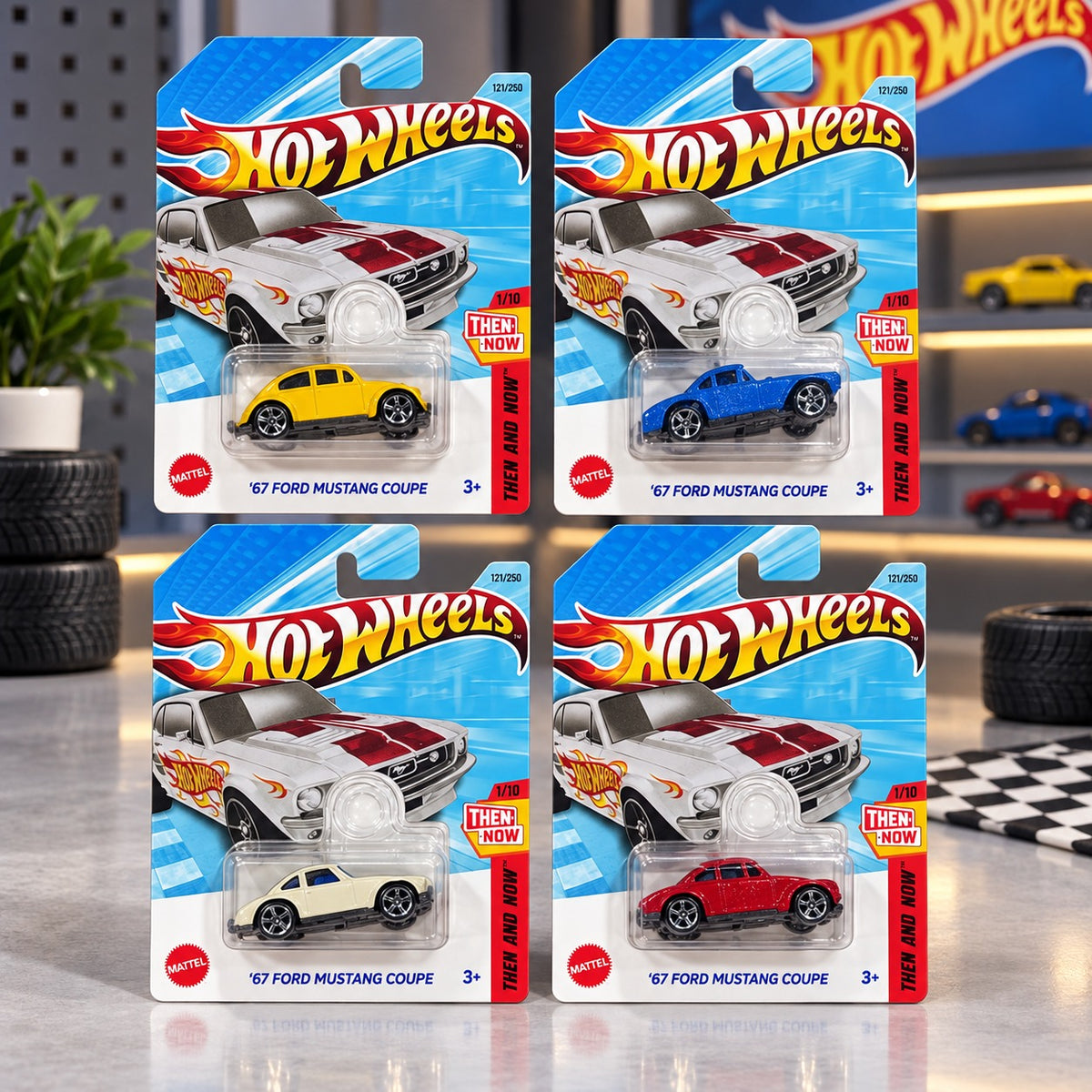 (T5) (MOQ : 2 Pcs) Hot Wheels Basic Mix Steel Car Collection for Kids