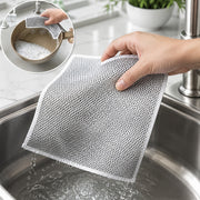 (K-003) Double-Sided Multipurpose Microfiber Cleaning Cloth Set – 25 Pcs