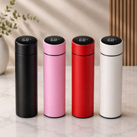 (B-007) Smart LED Temperature Display 500ml Vacuum Flask - Different Colors
