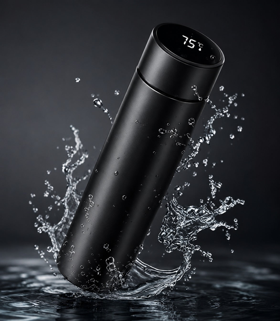 (B-007) Smart LED Temperature Display 500ml Vacuum Flask