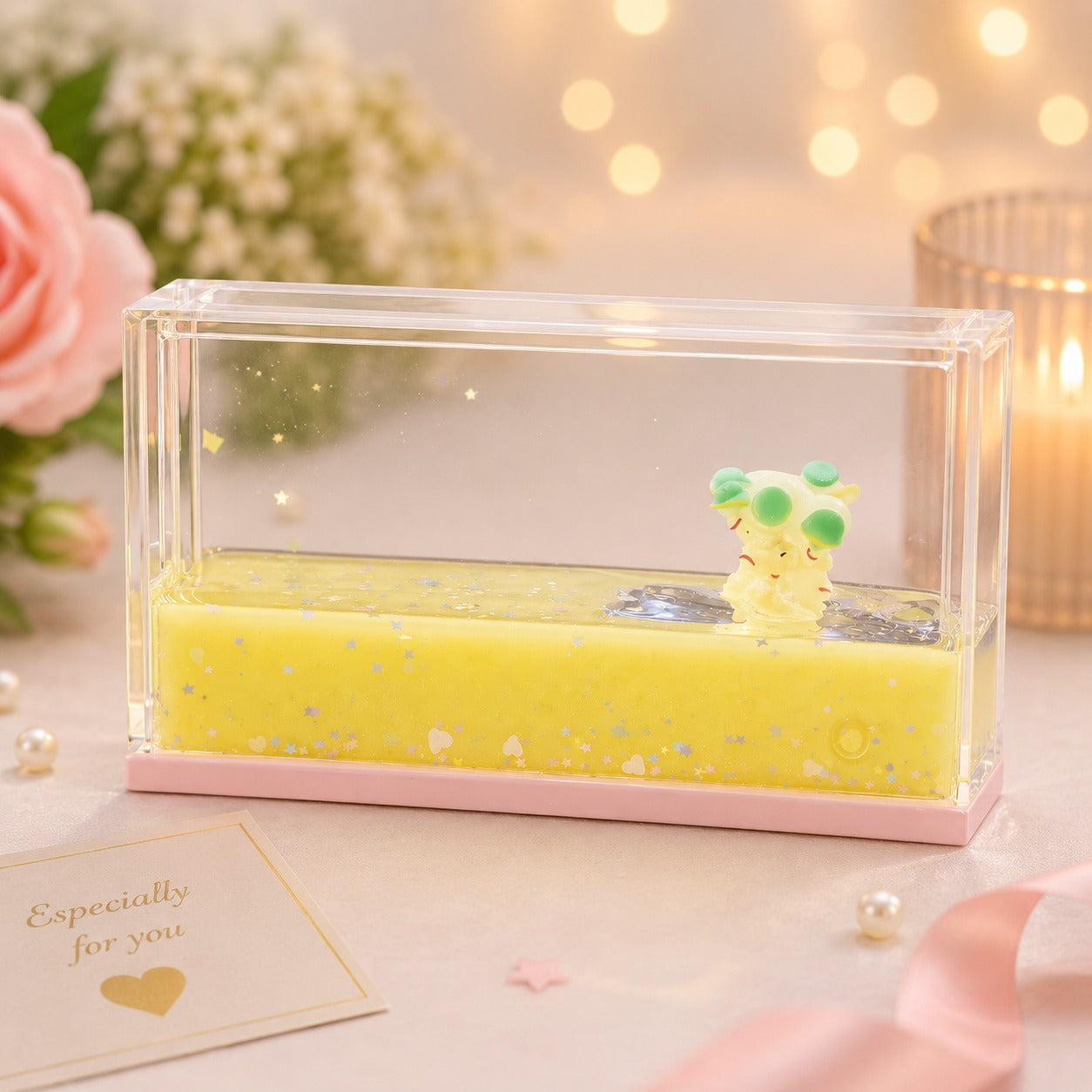 (G-017) Cute Big Liquid Motion Display Toy for Desk Décor