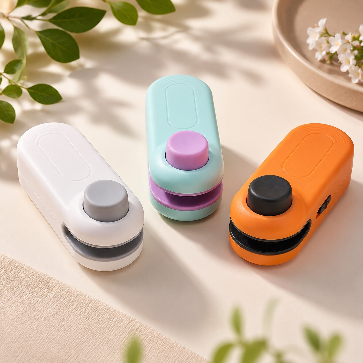 (HL-001) (MOQ: 4 Pcs) Portable Mini Bag Sealer – Battery Operated Heat Sealer