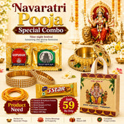 (NRC19) (MOQ: 30 Pcs) Navaratri Pooja Special Combo – Complete Pooja & Return Gift Set