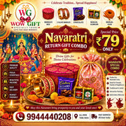(NRC21) (MOQ: 30 Pcs) Navaratri Return Gift Combo – Bangles, Kumkum, Manjal & Chocolate Gift Set
