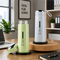 (B-001) (MOQ 4-Piece) Premium Nice Glass Water Bottle - 400 ML