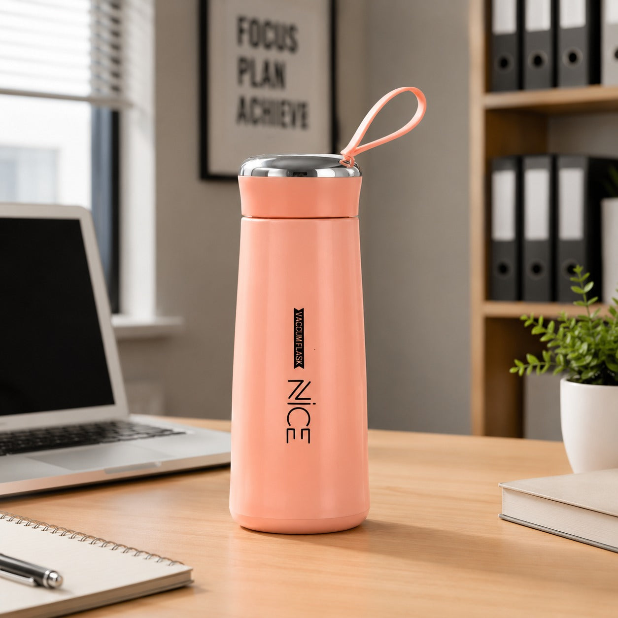 (B-001) (MOQ 4-Piece) Premium Nice Glass Water Bottle - 400 ML