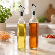 (K-006) (MOQ: 4 Pcs) Multipurpose Glass Oil Bottle 500ml – Oil Dispenser