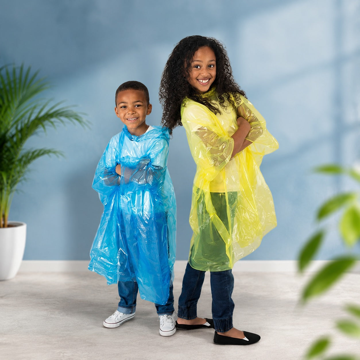(S-013) (MOQ: 24 Pcs) Disposable Rain Coat for Kids (Small Size) | Lightweight Waterproof