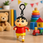 (T-044) Shin-Chan Rope Toy – Fun Pull String Cartoon Character Toy for Kids