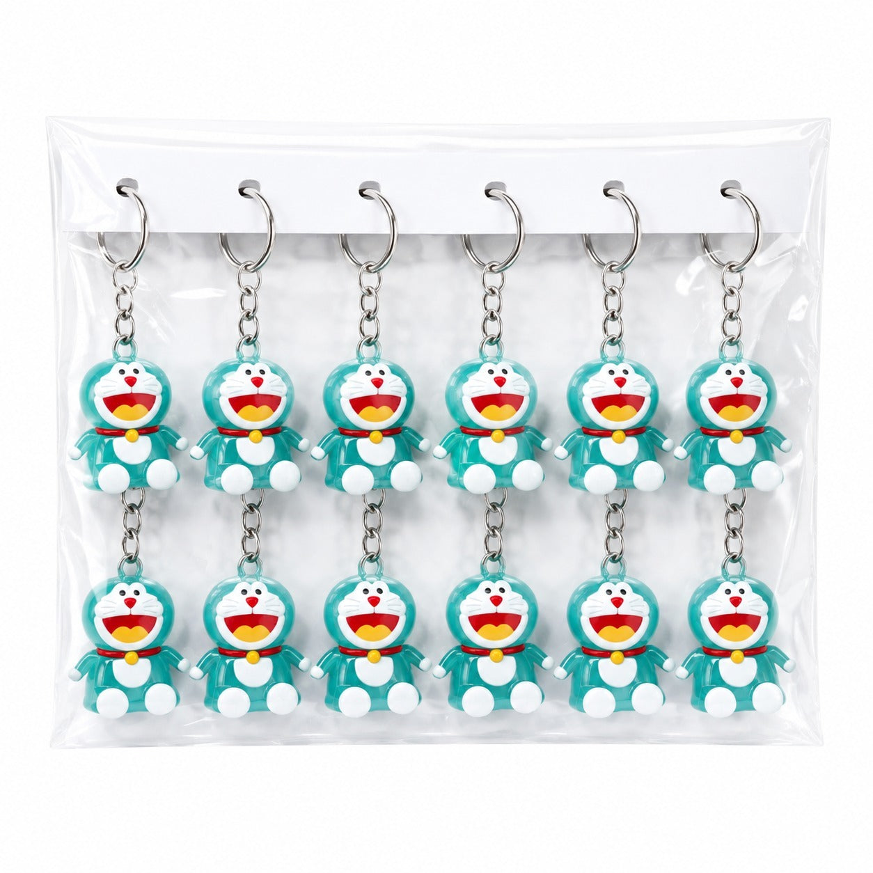 (KC-007)  (Pack Of 12) Funky Figure Keychain – Stylish Character for Bags & Keys