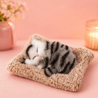 (KA-003) Ultra Soft Black & White Cat Plush Toy – Cute Stuffed Kitten Pillow