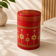 (R36) (MOQ: 4 Pcs) Metal Print Tin Container for Storage & Gifting