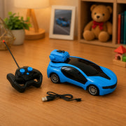 (T-022) Four Wheel Smoking with Remote Control Racing Car for Kids
