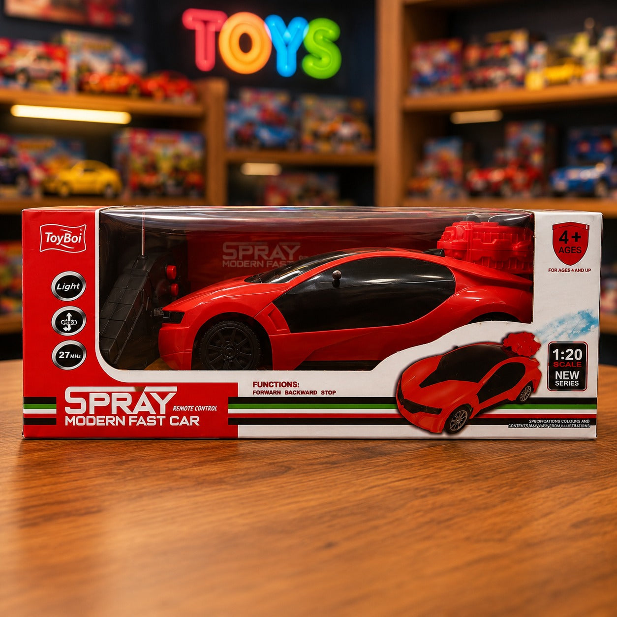 (T-022) Four Wheel Remote Control Racing Car for Kids & Indoor Outdoor Play