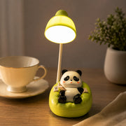 (LI-028) Sofa Panda Rechargeable LED Table Lamp with Flexible Neck
