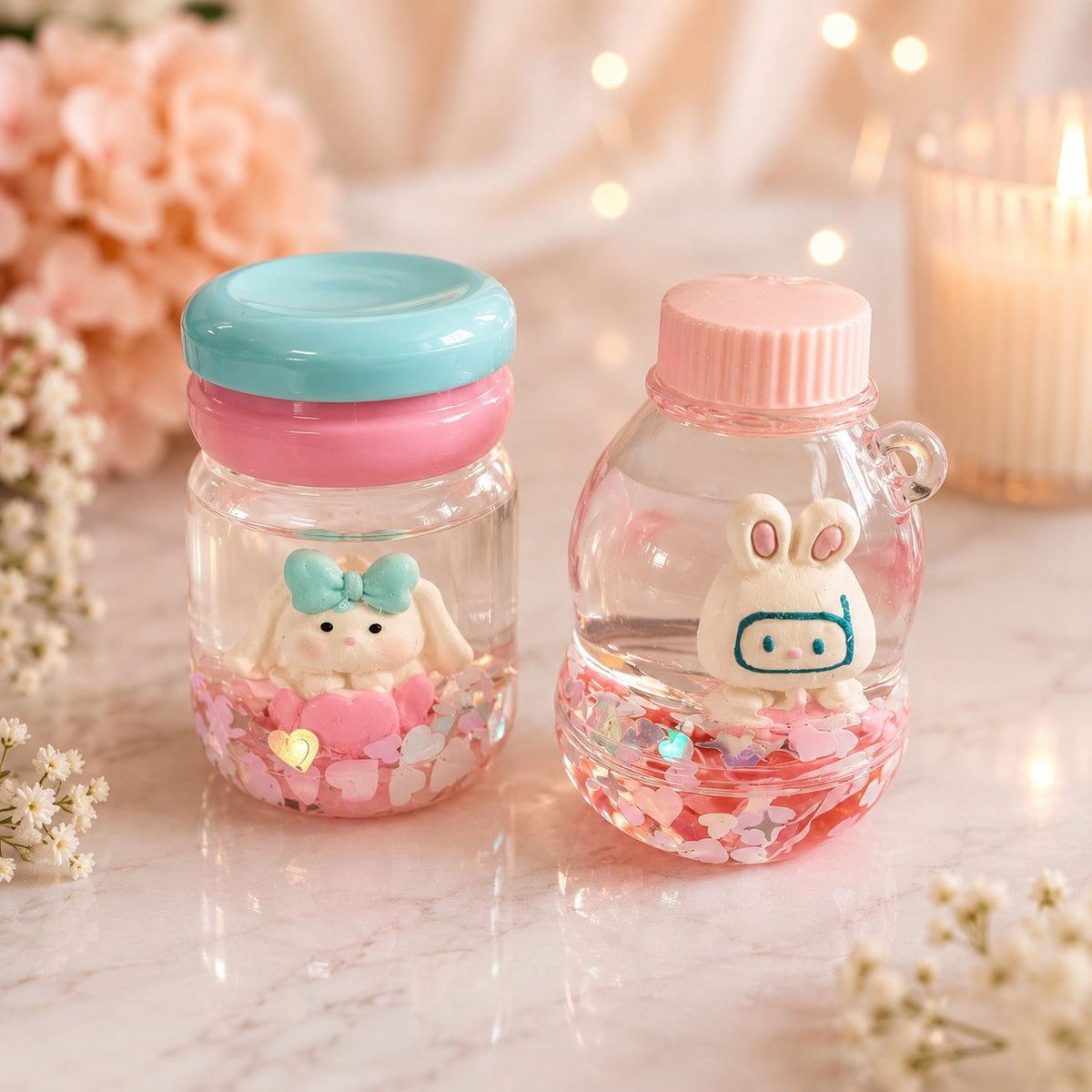 (G53) (MOQ: 4 Pcs) Floating Liquid Toy without Magnet - Different Designs