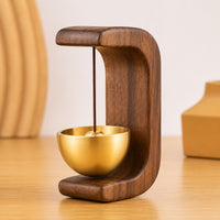 (HL4) Japanese-Style Wooden Shopkeeper’s Bell – Decorative Door Chime