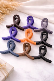 (WA-015) Korean Style Big Hair Claw Clips – (₹12 Per Piece | Pack of 12 – ₹144)
