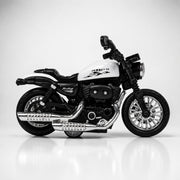 (T-024) Miniature Bike Toy, 1:12 Scale, Die-Cast with Steerable Handlebars, Free Rolling Wheels